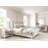 Mezzanine Upholstered Wingback Bed