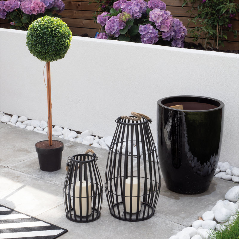Plants & Flowers Plastic Garden Statue, 87cm H x 68cm W x 24cm D 