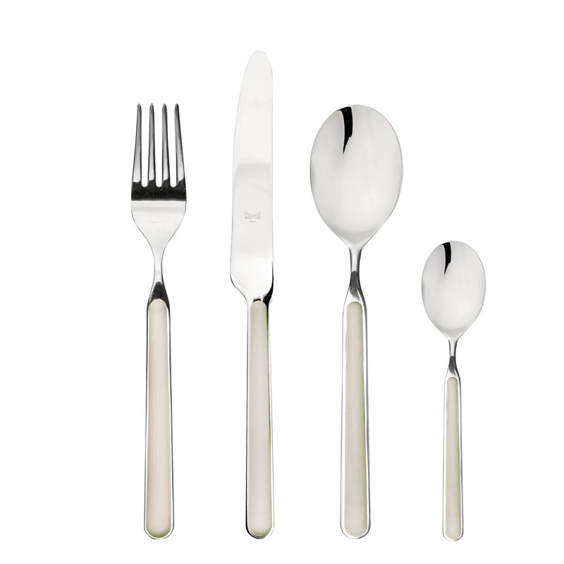 Fantasia Flatware Set - 24 Pieces - Vicuna, Light Blue