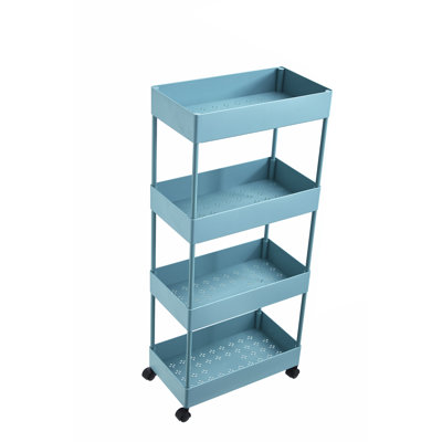 35.4'' H x 8.7'' W Utility Cart with Wheels