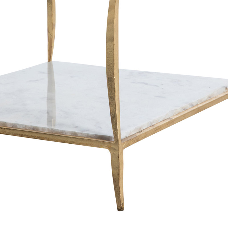 Hirsch Glass End Table