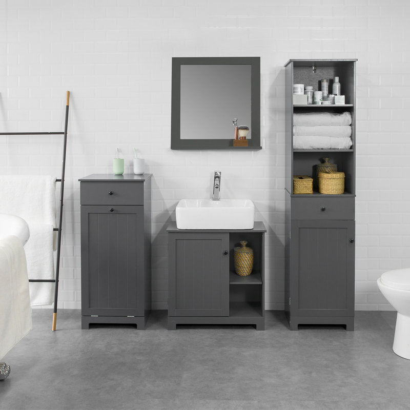 Guterl 60 mm Single Double Bathroom Vanity Base