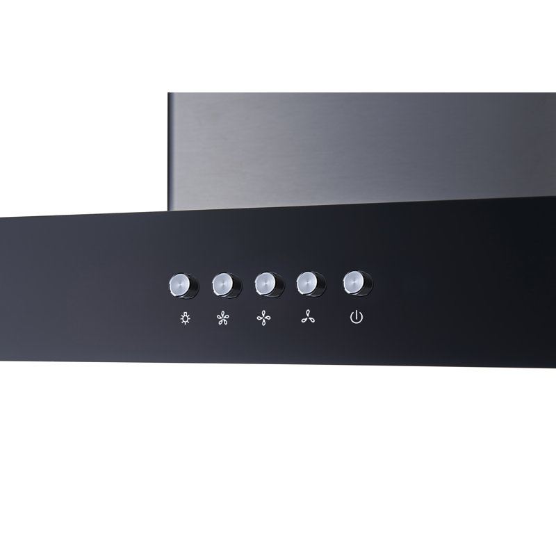 Hotte pour îlot de cuisine convertible H152C Series de 400 pi³ / min en acier inoxydable avec filtre inclus