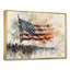 La guerre de 1812 avec le drapeau des États-Unis IV - Patriotiste des États-Unis, reproduction sur toile encadrée-114035784-134778413-114035785