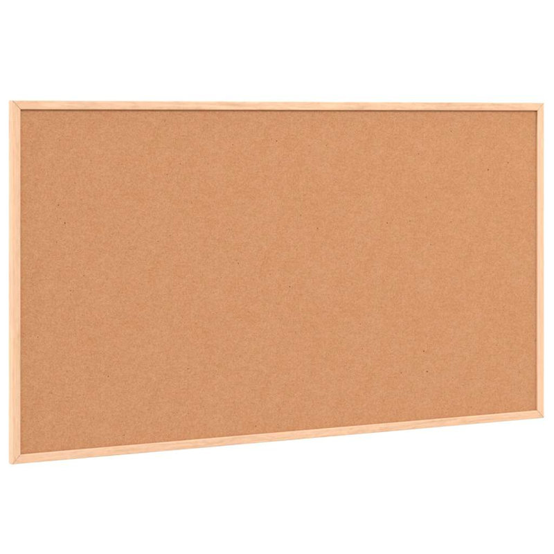 Tableau noir Vidaxl avec cadre en bois de pin massif, L 39,4 po x l 21,7 po, Chêne