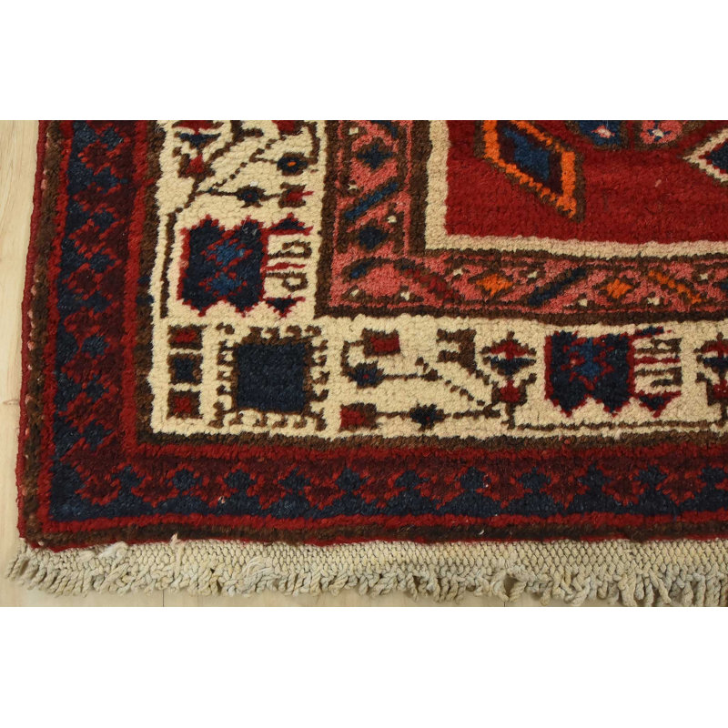Tapis blanc unique de 3 pi 1 po x 11 pi