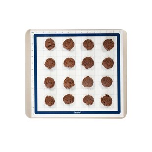 Zulay Kitchen Macaron Silicone Baking Mats With Pre-printed