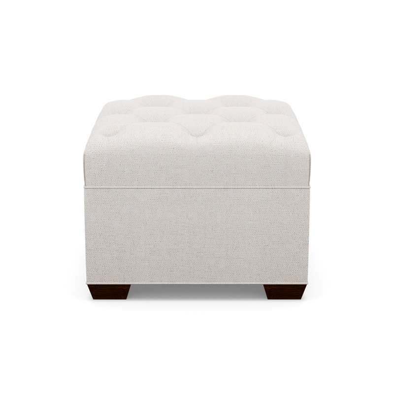 Square Ottoman, Walnut, 8240-70