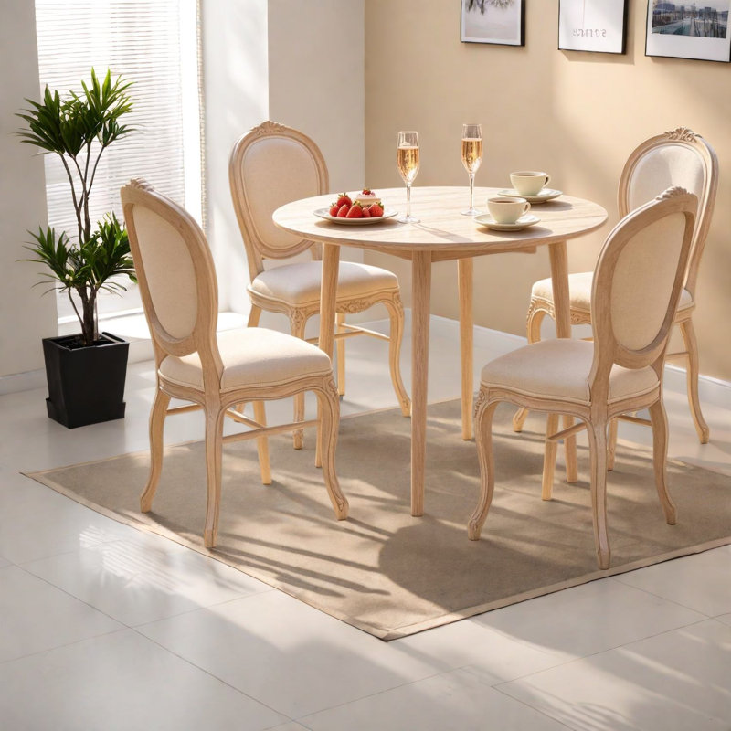 Tables de salle à manger modernes (table seulement, pas de chaises, avec plateau et pieds)