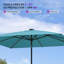  Parasol de terrasse carré 8 'x 8'-1419208639