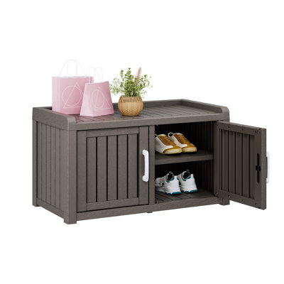 Armoire à chaussures pour le vestibule avec tablette réglable