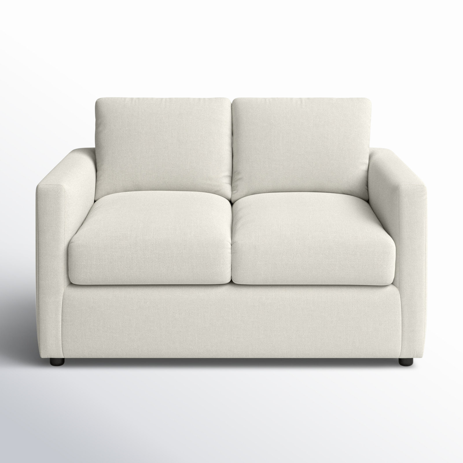 Godwin 53'' Upholstered Sofa, Conversation Pearl Basketweave