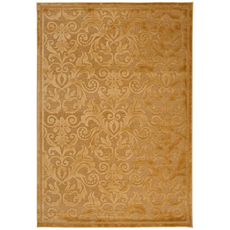 Borland Damask Flatweave Area Rug, Rectangle 60 x 120cm