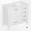 Meuble-lavabo simple 36 po avec plateau en céramique-114193904