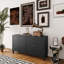 Armoire de rangement noir mat pour les intérieurs modernes
