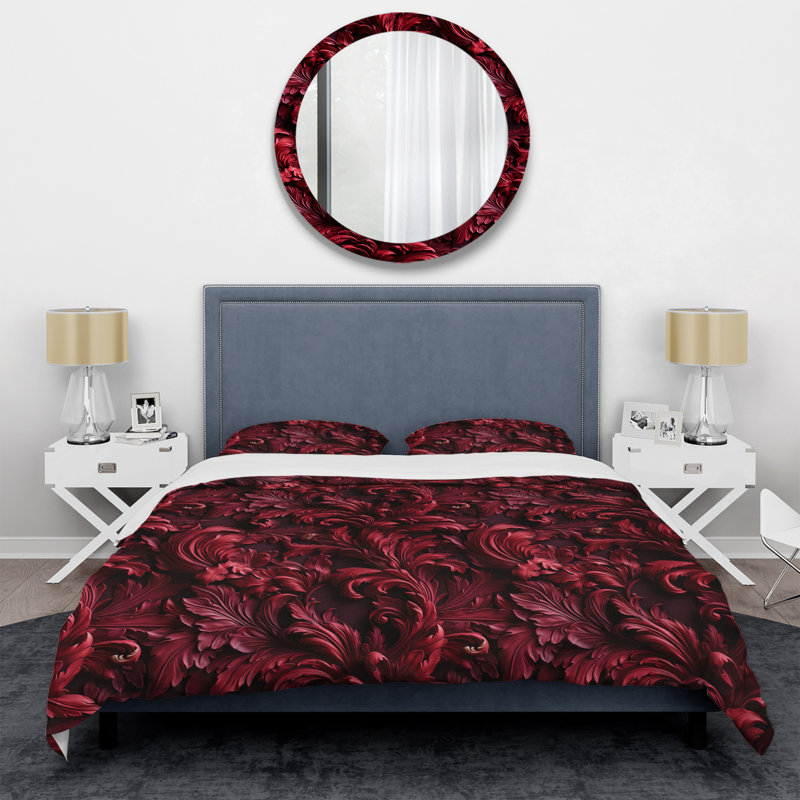 Ensemble de housse de couette Braylynn, Housse de couette simple + 1 taie décorative stan