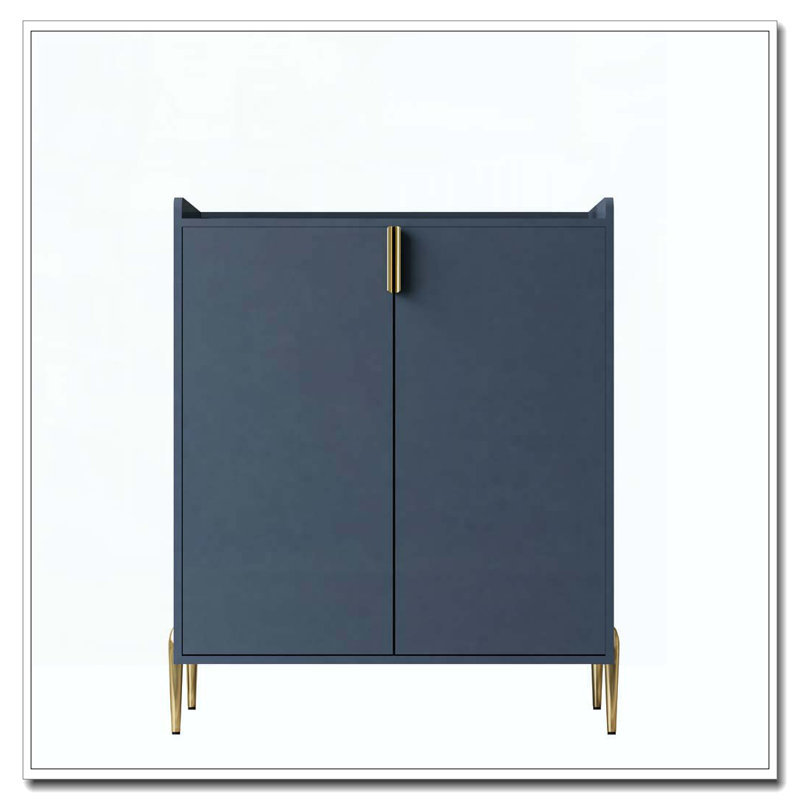 Armoire en bois 2 portes, Bleu