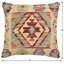 Housse et insert de coussin décoratif carré 100% laine Levi