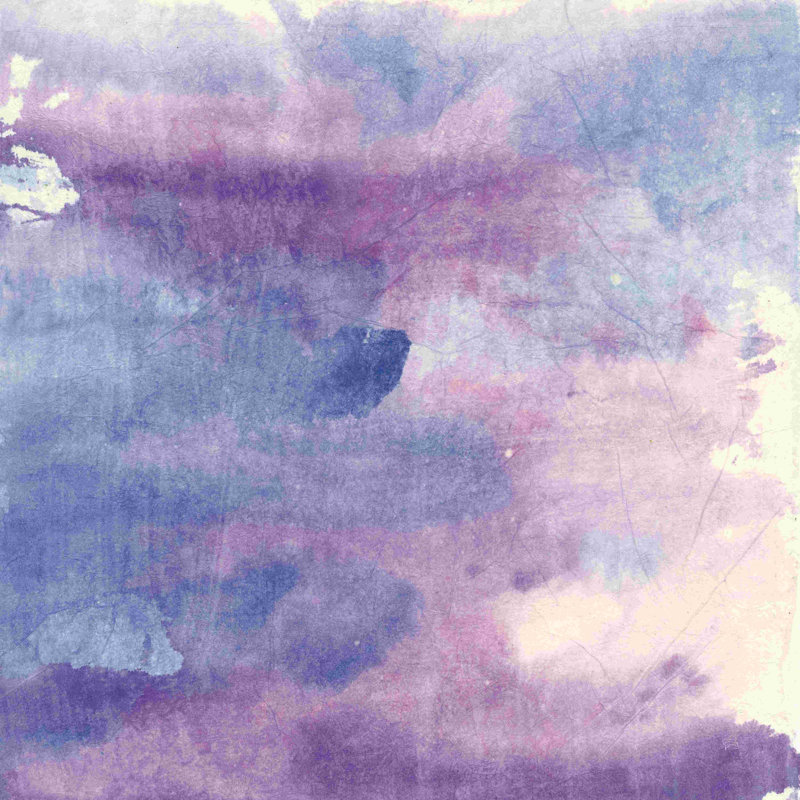 «Purple Haze II» par Chris Paschke - impression sur toile tendue, H 12 po x l 12 po