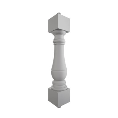 Fiberthane 700 Series Bradford Baluster, Factory Primed