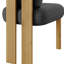 Chaise d'appoint rembourrée avec pieds en bois Brayden (ensemble de 2)-919099708-919099709