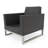 Sameko 2Pc Sunbrella Outdoor Club Chairs-100524678-100524670