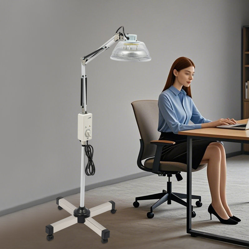 Damera 51.18'' LED Swing Arm Floor Lamp