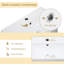 Meuble-lavabo de salle de bain avec lavabo en céramique et taille compacte - 21,6 po 24vb06-21lvr
