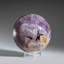 Polished Chevron Amethyst Sphere from Brazil-103621162