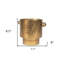 Vase de table 9 po