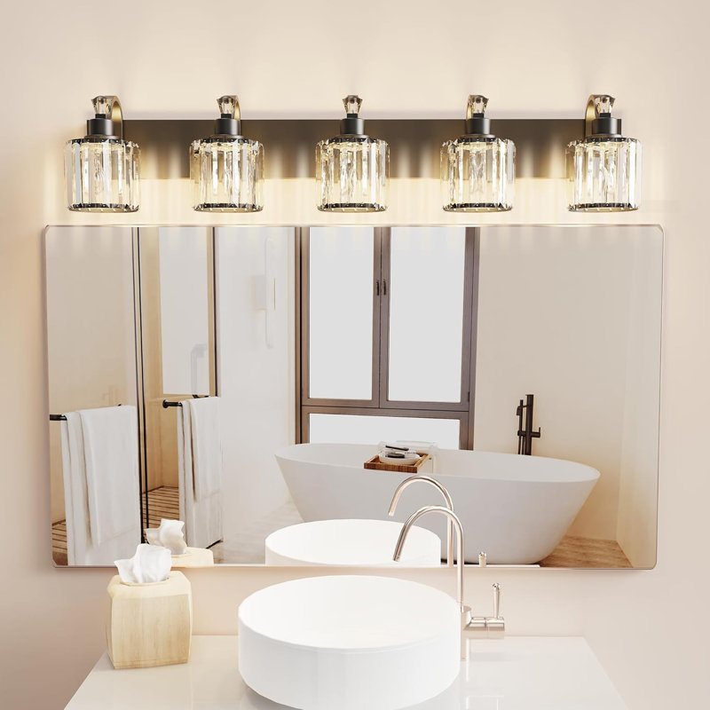 Luminaires de salle de bain en cristal Modern