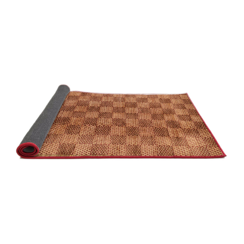 Tapis abstrait multicolore, Rond 8 pi