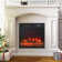 18'' Electric Fireplace With Remote Control