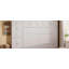 Grand lit escamotable mural avec armoires, grand