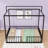 Convertible Metal Bed Frame With Protective Fence-1665181163-1665181162