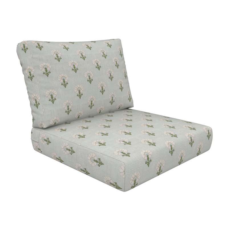 Coussin de chaise longue Amala Sunbrella®, Sunbrella Mira Celeste