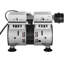 Aerator, 550W Power 5.2CFM for Up to 3 Acre 50' Includes 3/4 HP Compressor & Timer & Valves, Air Compressor for Deep Water Oxygen Circulation, for Pond, Lake, No Diffuser, Black