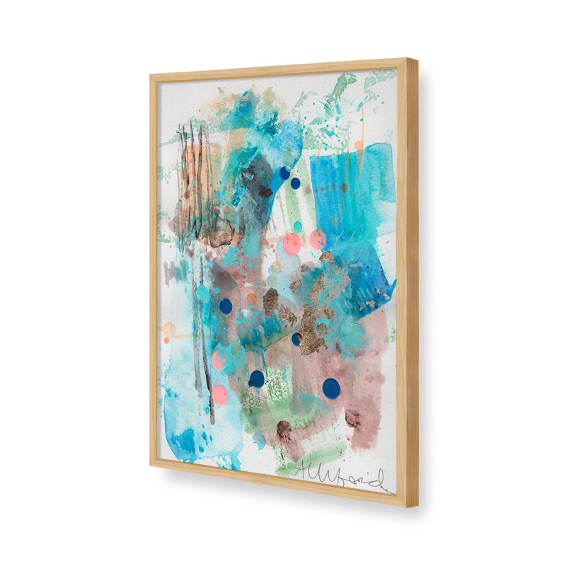 Glory Abstracts V by Allison Ford Art Print, 30" H x 20" W, Single Picture Framed Print without Mat, White