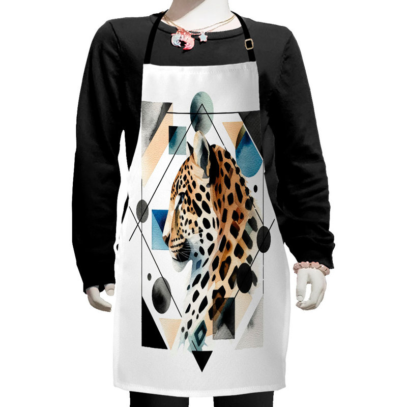 No Pattern Bib Apron