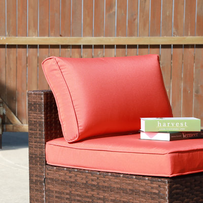 Chaise de patio avec coussins Querida