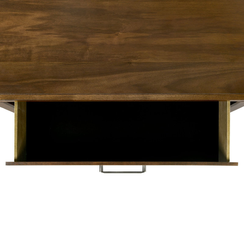 Marchak 6-Drawer Dresser & Mirror In Walnut