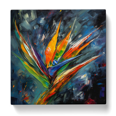 Bird Of Paradise Flower Abstract - Print