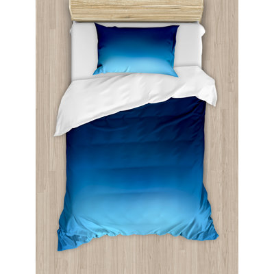 Coastal Ombre Duvet Cover