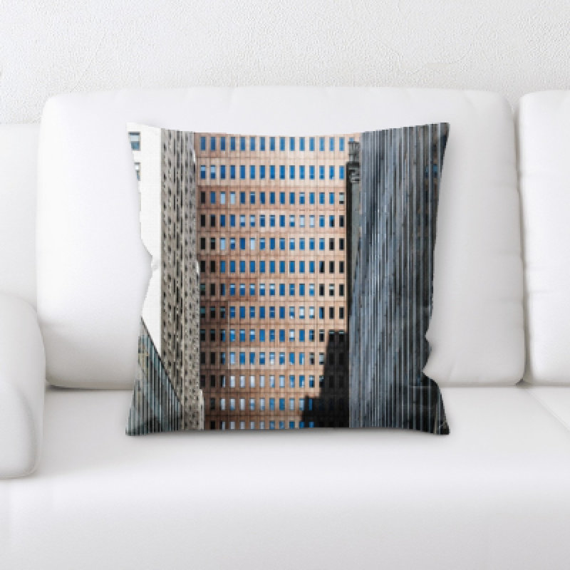 Microsuede Throw Pillow