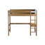 Lit mezzanine simple avec bureau et tête de lit élégante - matériaux élégants de qualité supérieure