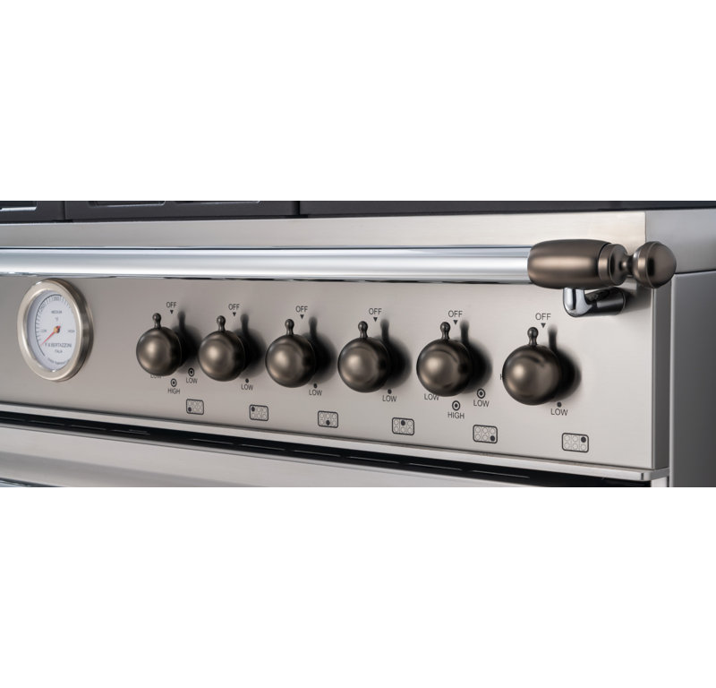 Bertazzoni Range & Hood Kit, Black Nickel