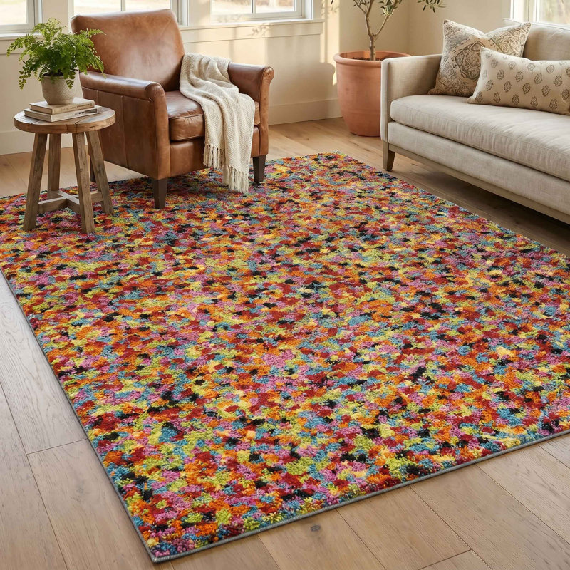 Abstract Area Rug, 120 x 170 cm (Rectangular)