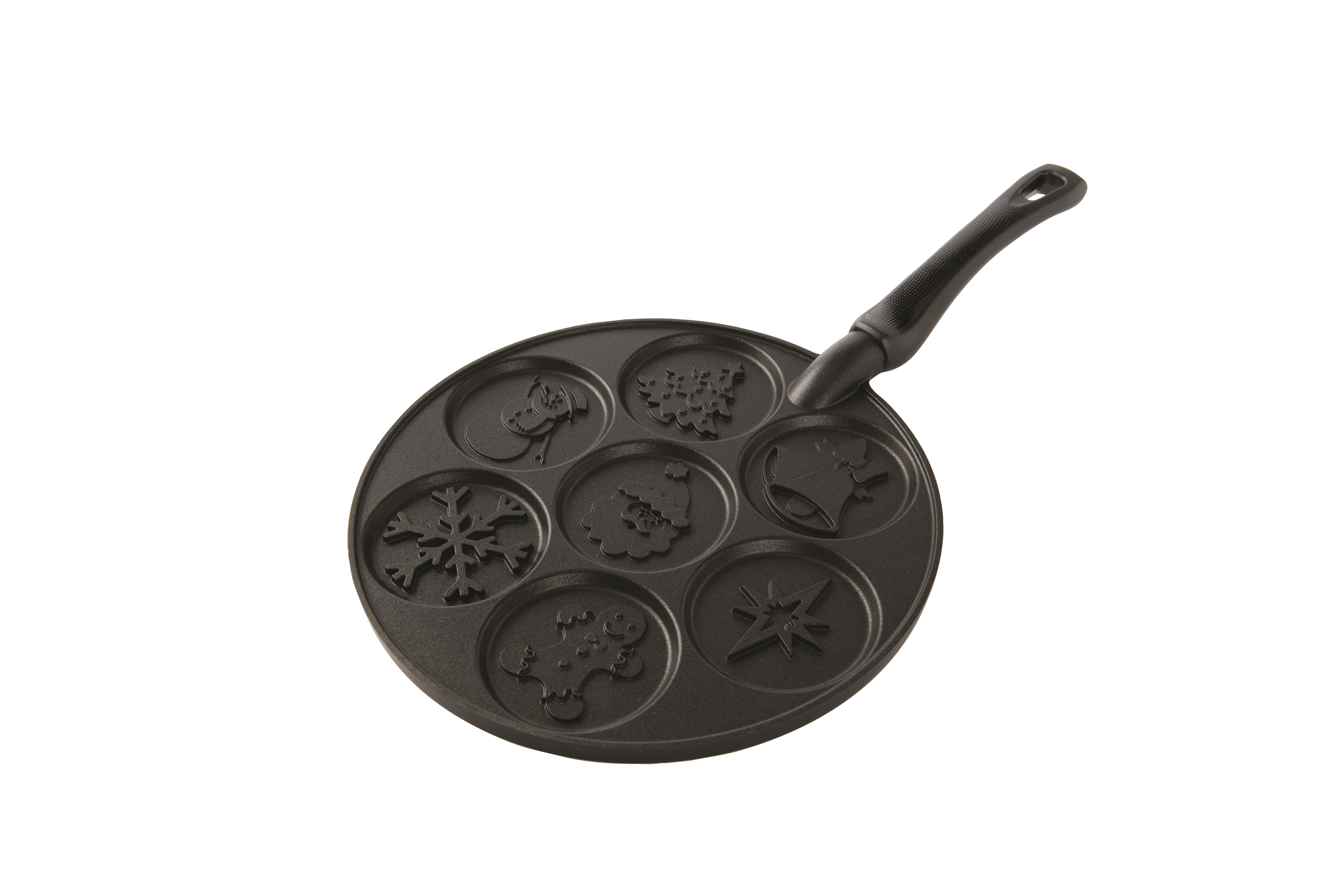 Nordic Ware Breakfast Cookawre 17.5 Non-Stick Holiday Pancake Pan
