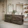 Fresca Formosa 84" Freestanding Double Sink Bathroom Vanity Set with Top, Sink and Mirrors - Faucets Not Included