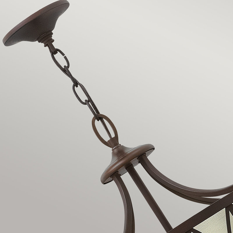 Bartholomew 4 - Light Victorian Bronze Cylinder Pendant